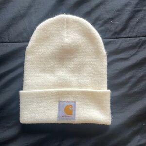 White Carhartt Beanie